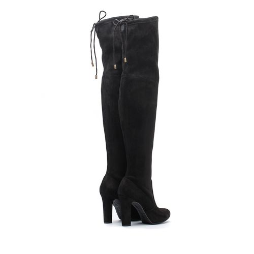 Over the knee boots Palma St black woman  winter Unisa