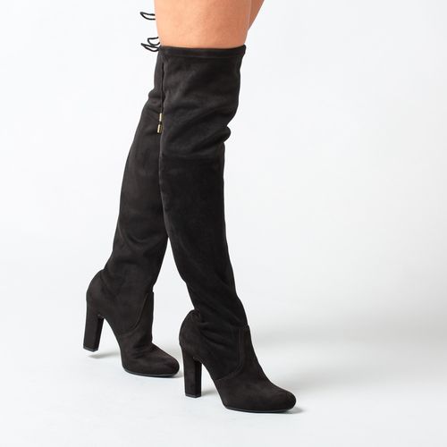 Over the knee boots Palma St black woman  winter Unisa