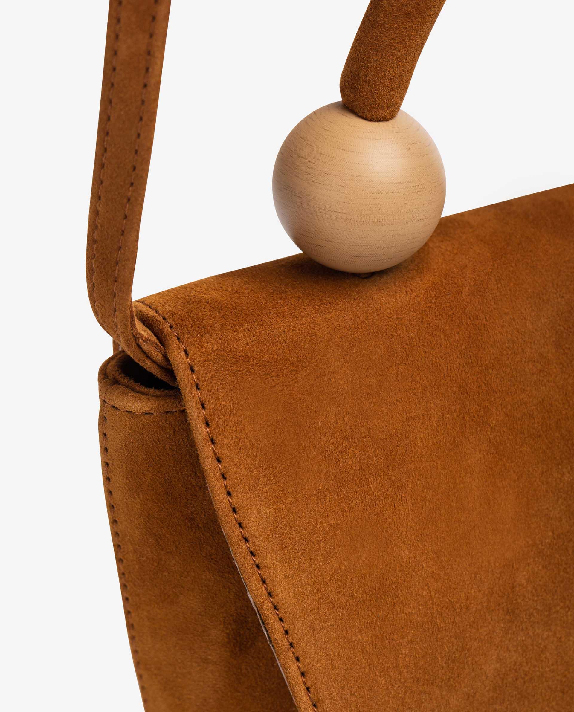 UNISA Handtasche mit Holzkügelchen ZGILES_KS 5