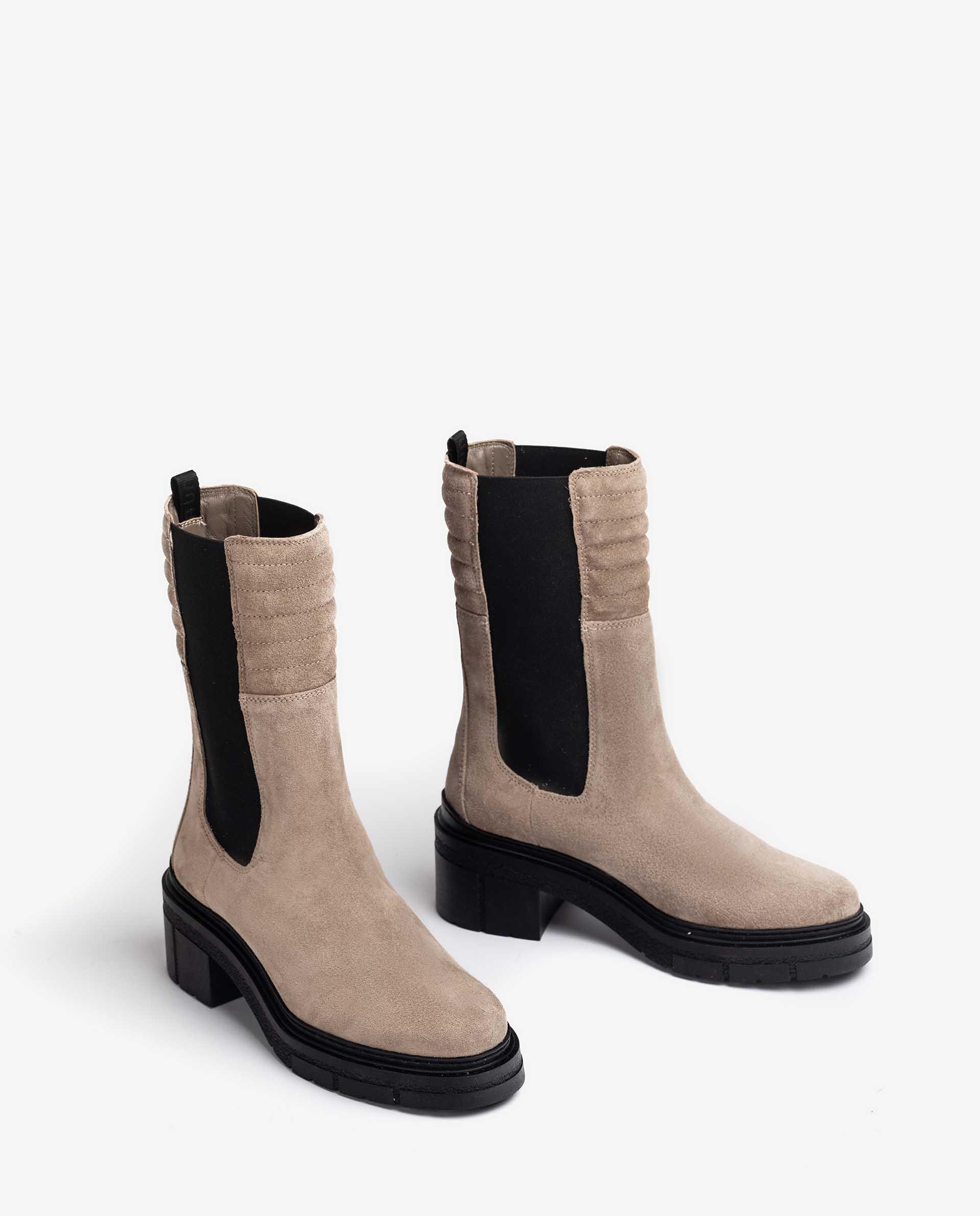 Unisa Stiefel JINA_F21_BS taupe