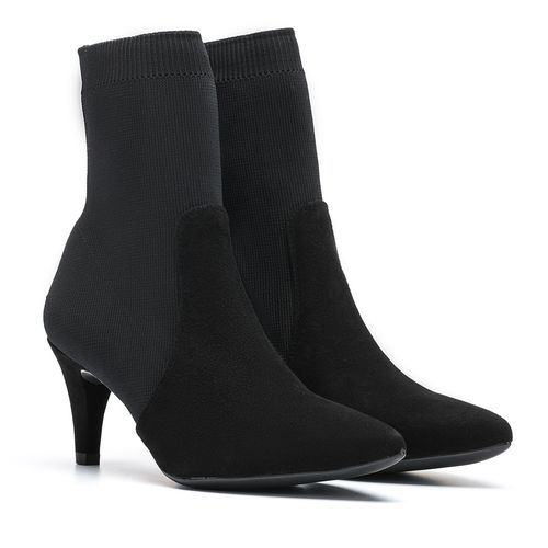 UNISA Schwarze Sock-Boots KAMBRIN_KS black 5