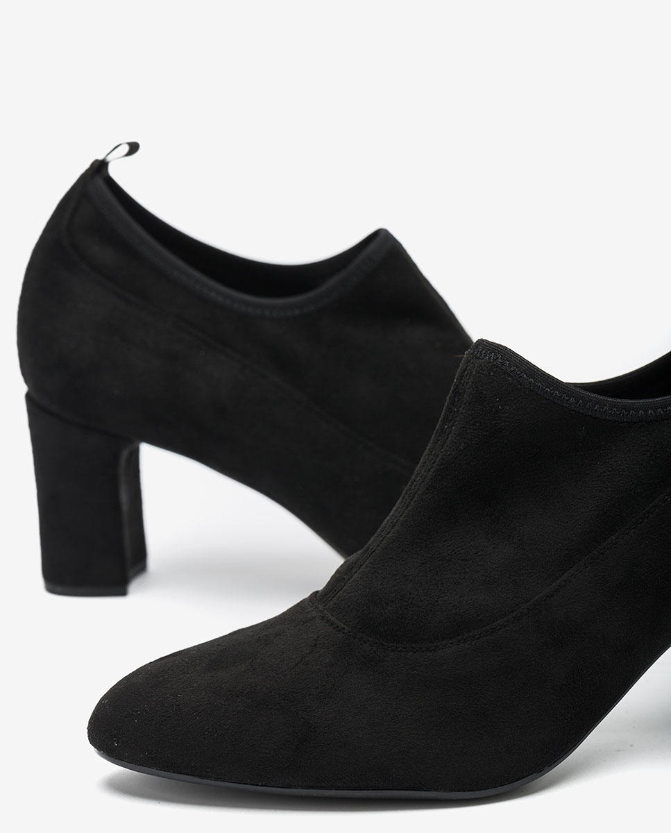 UNISA Schwarze elastische Ankle-Boots MESI_F20_ST black 5