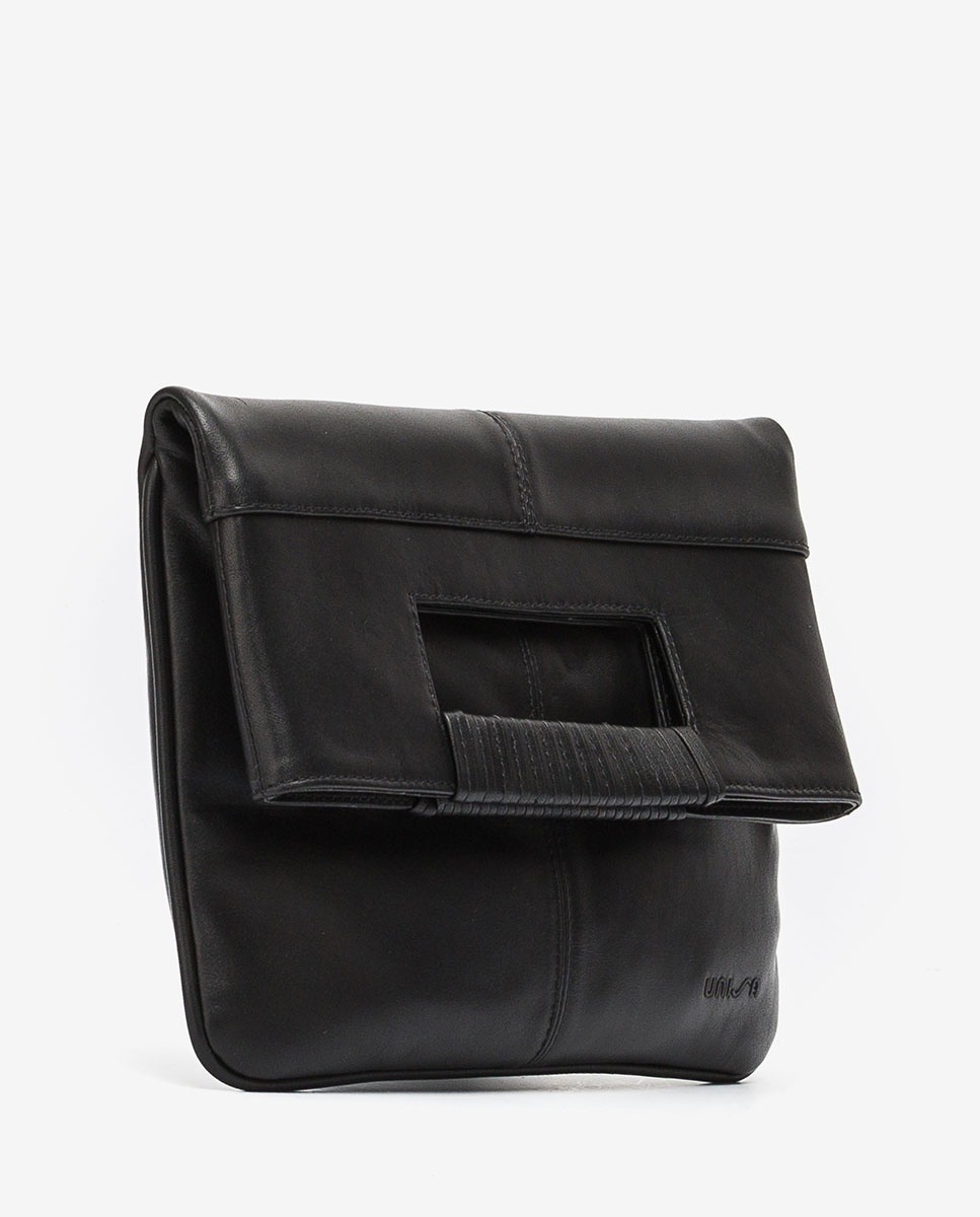 UNISA Handtasche mit doppeltem Umschlag ZKAY_NT black 5