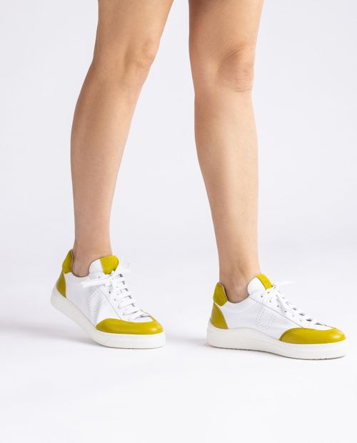 UNISA Sneaker mit kontrastierender Zehenpartie und Fersenkappe FREMAN_NF Bronce 5
