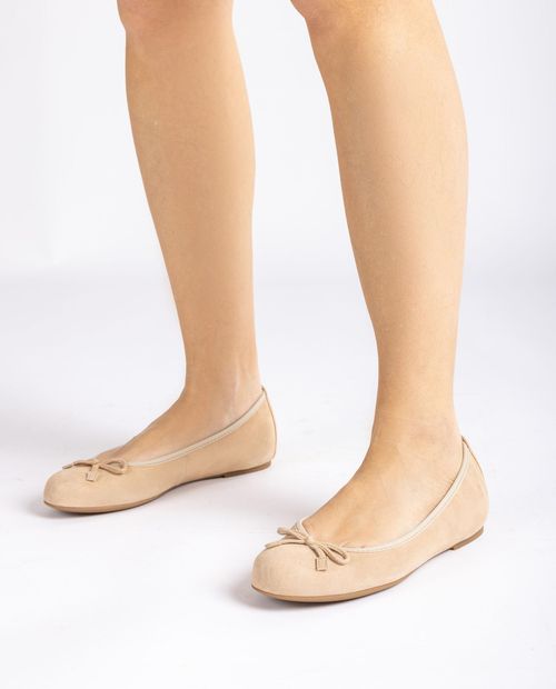 UNISA Round toe ballerina shoe ACOR_23_KS Bronce 2