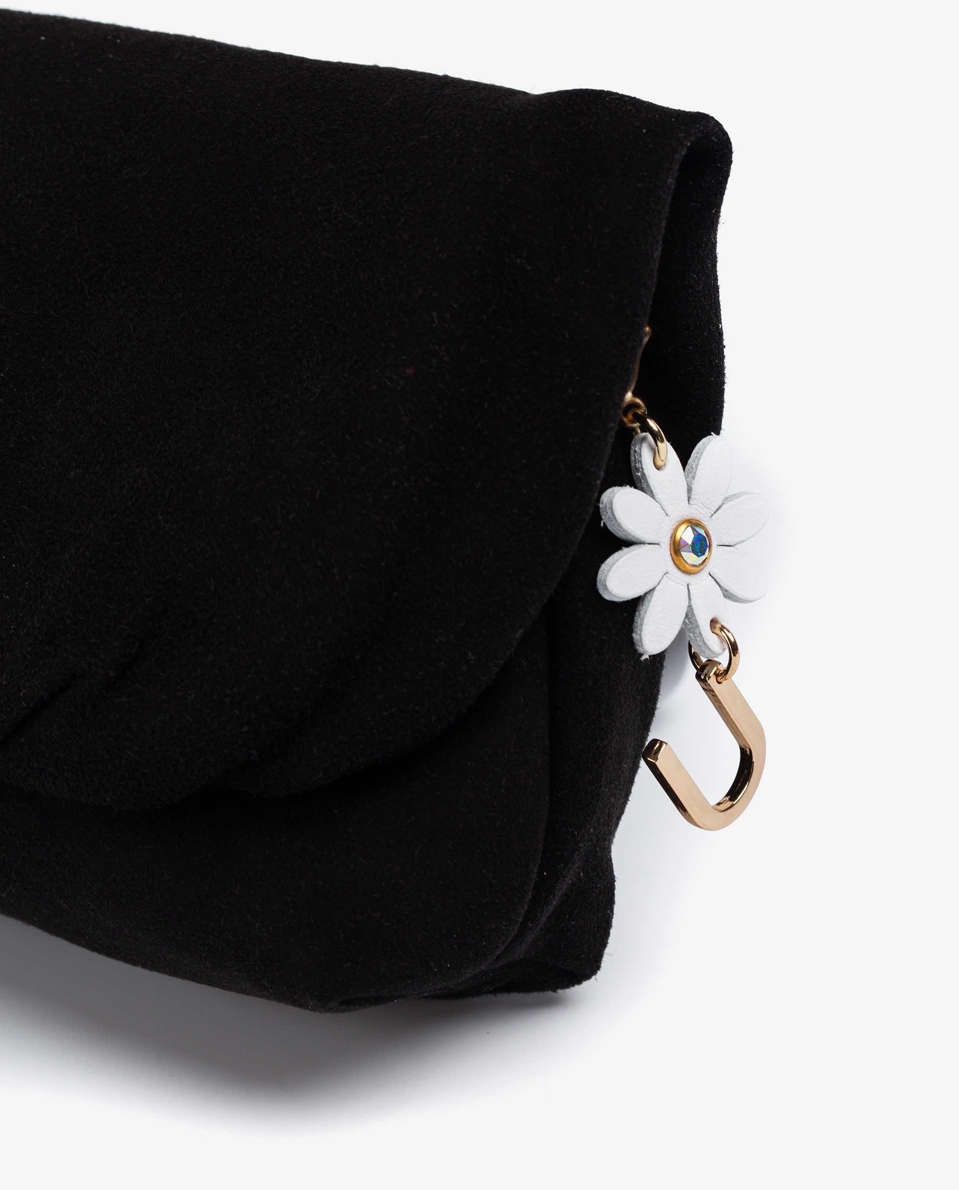 UNISA Small bag with detail of flower and 