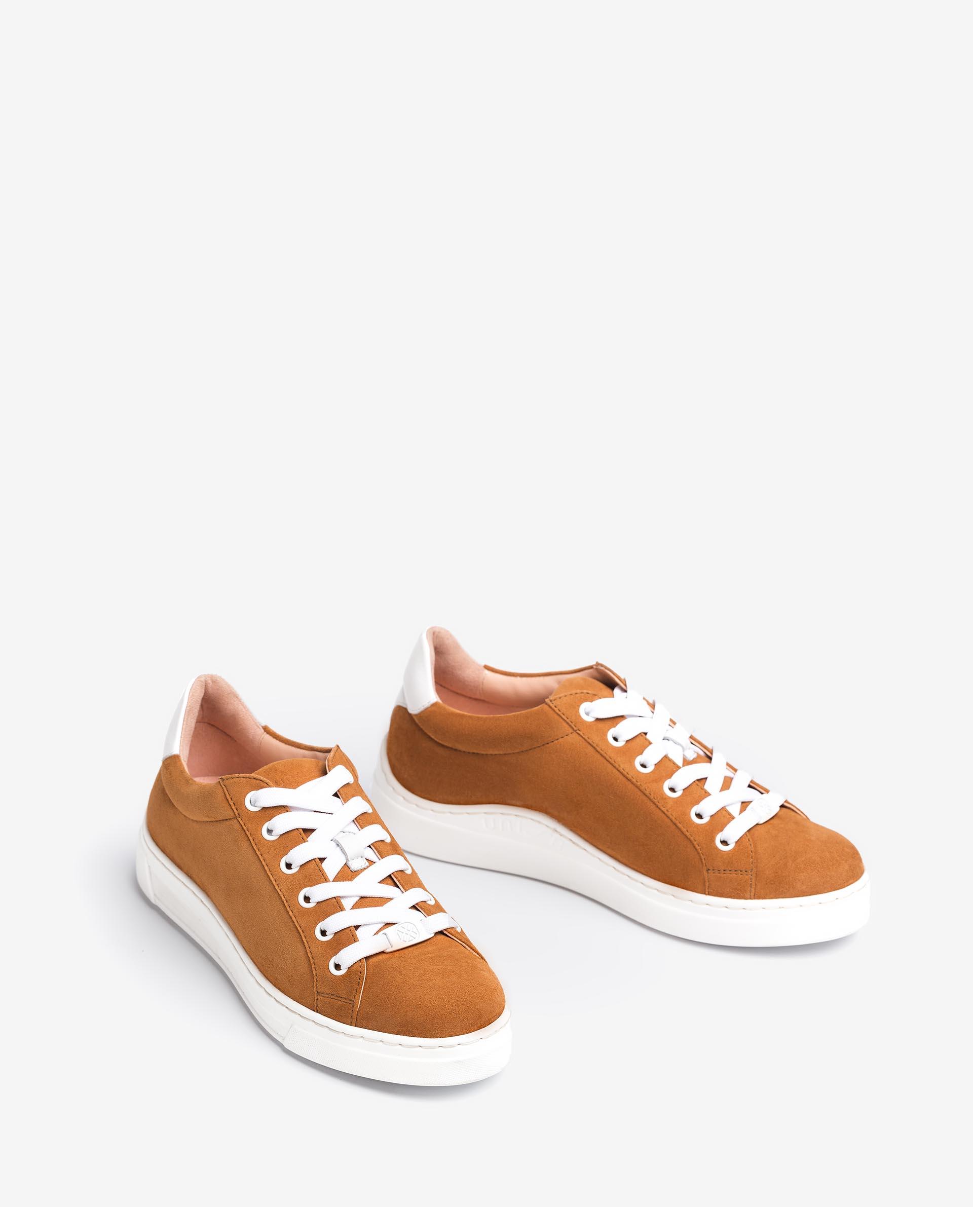 UNISA Leather and kid suede combined sneakers FASNIA_KS_NF 2