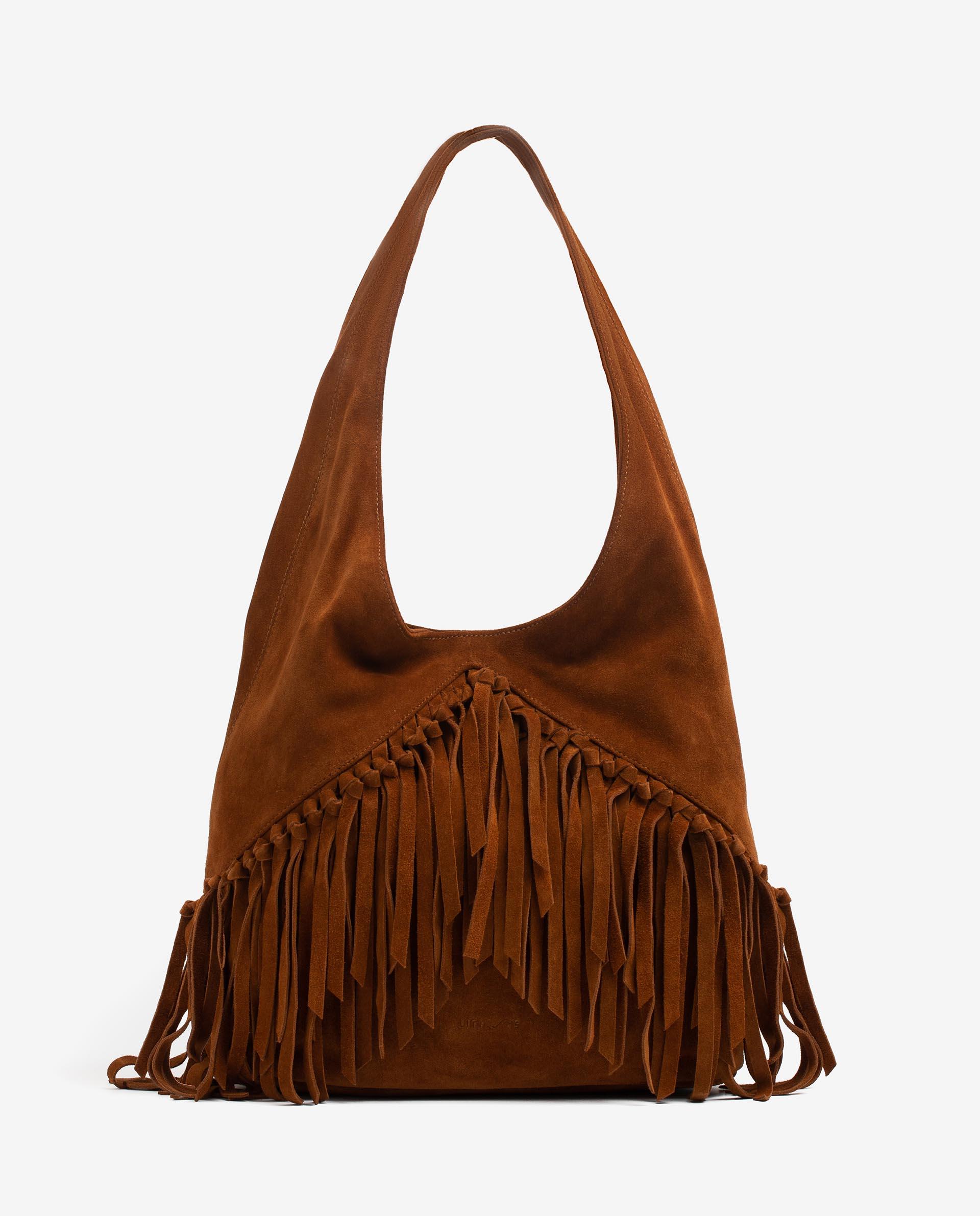 UNISA Shopper bag with fringes ZISAURA_BS 2