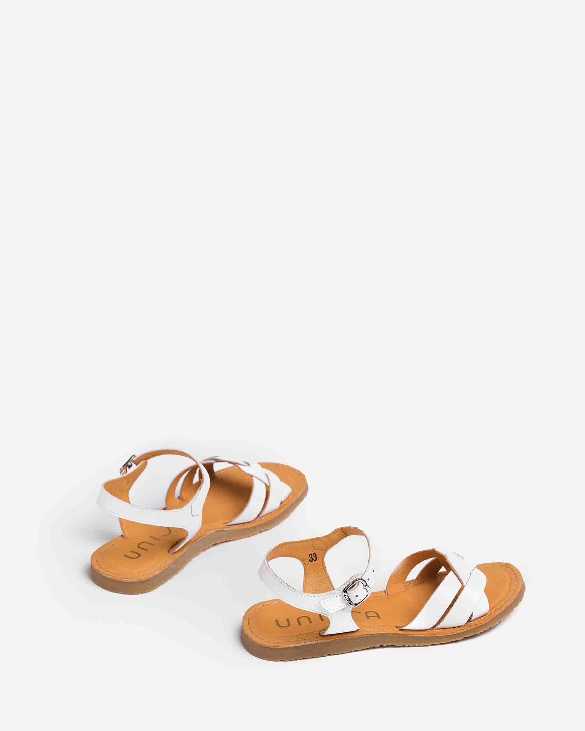 UNISA Little girl´s braided leather sandals GONZO_VA 2