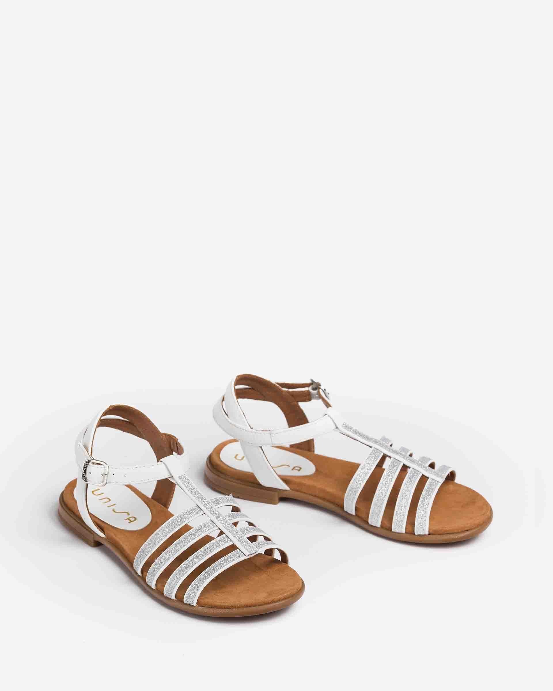 UNISA Little girl´s sandals leather straps LOTRE_21_NT 2
