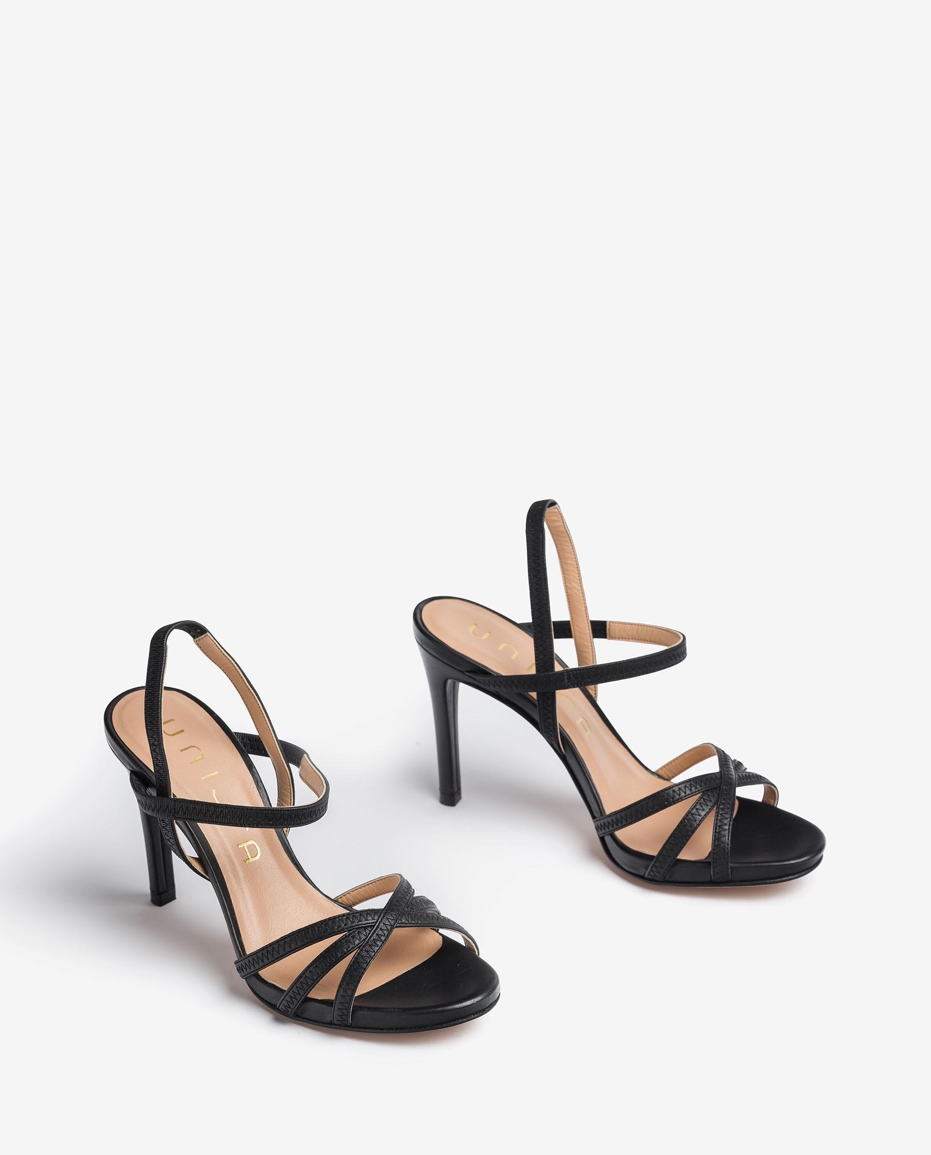 UNISA Leather high heel sandals YAMALI_NS 2