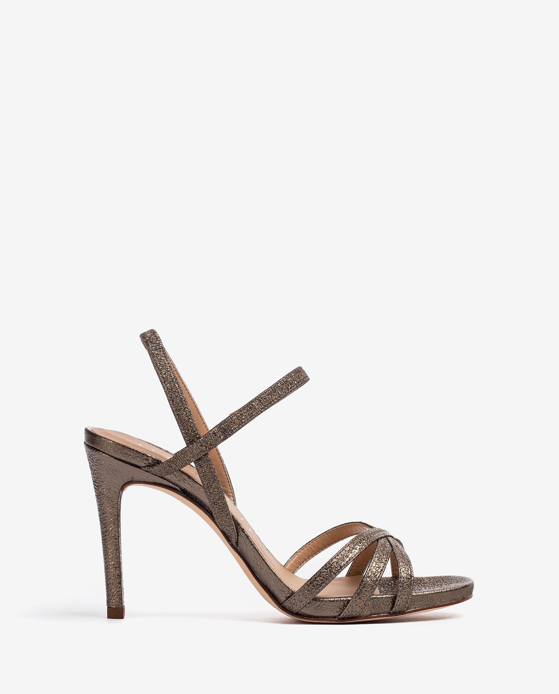 UNISA Shiny effect leather high heel sandals YAMALI_SE 2
