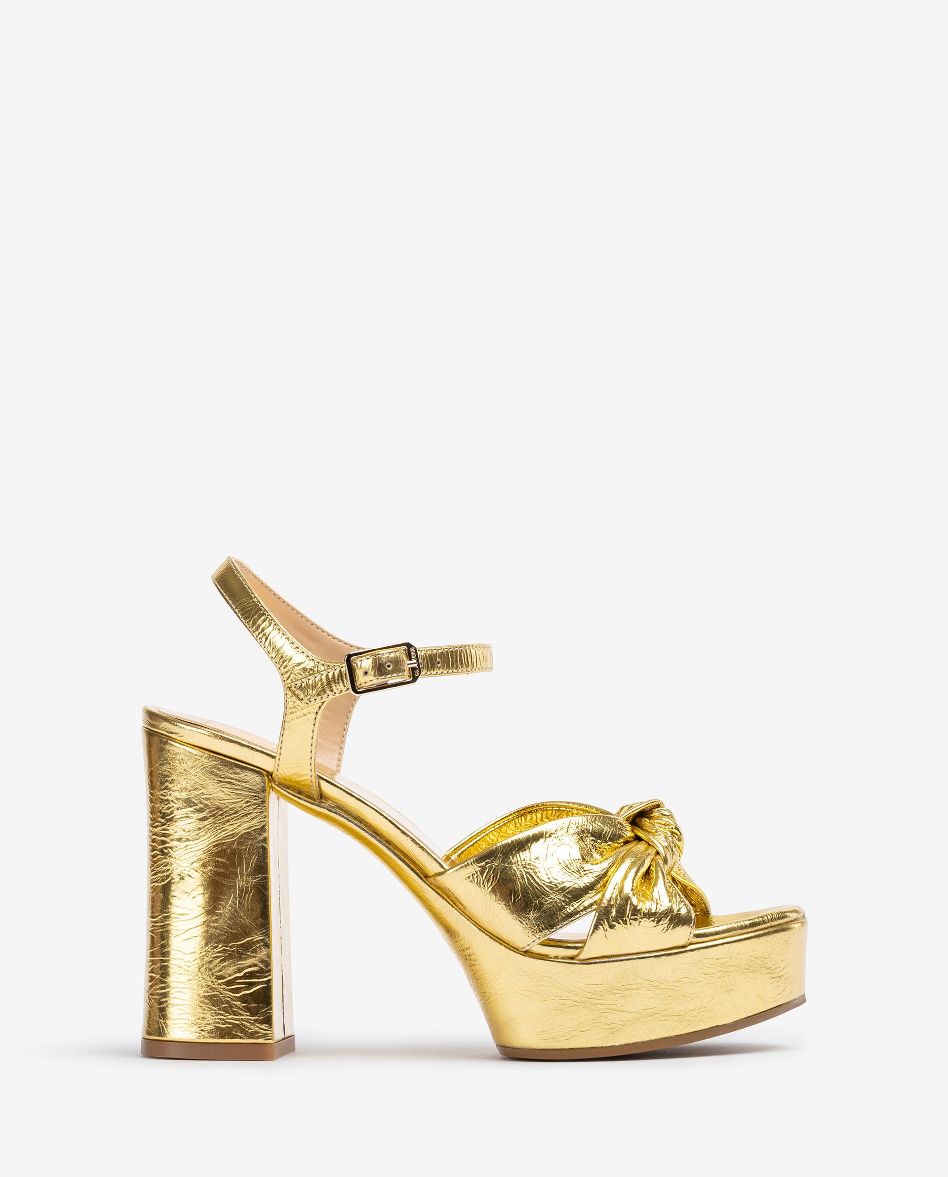 Unisa Unisa by Cherubina | Heeled Sandals and Party Shoes VIVIEN_MER gold