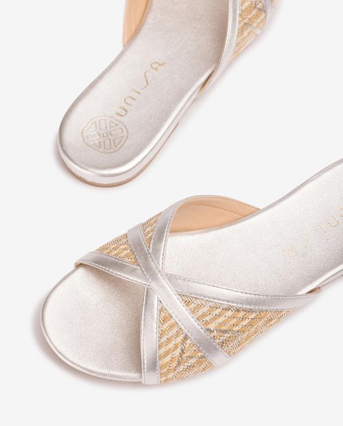 Unisa Toe post sandals CHENEY_YU silver