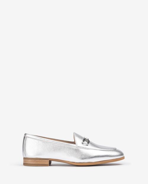 Unisa Loafers DALCY_24_LMT silver