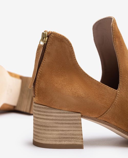 UNISA Suede ankle boot MULERE_23_KS Bronce 2