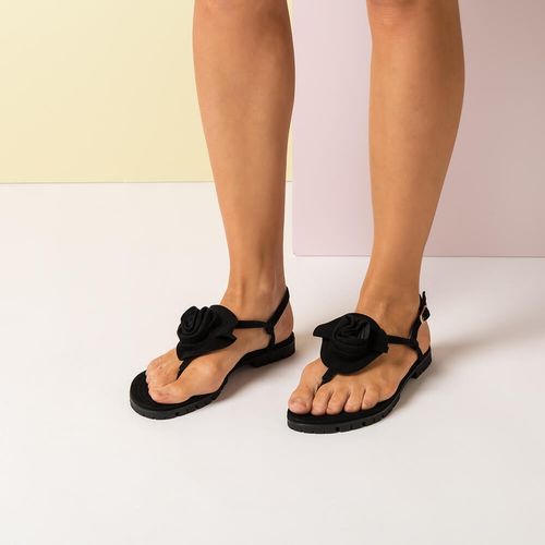 Thong sandal Chester KS black woman SS18 Unisa-8