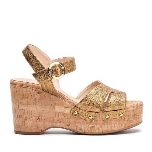Sandals Nuezo se old gold woman Ss18 Unisa-1
