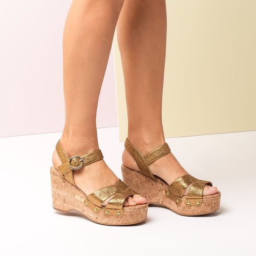 Sandals Nuezo se old gold woman Ss18 Unisa-6