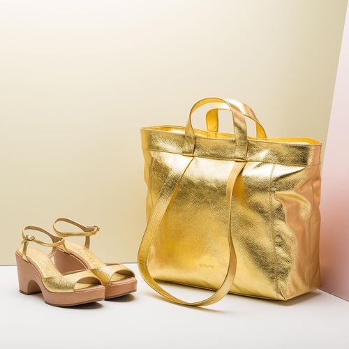 Large bag Zuxe Md gold woman SS18 Unisa-6