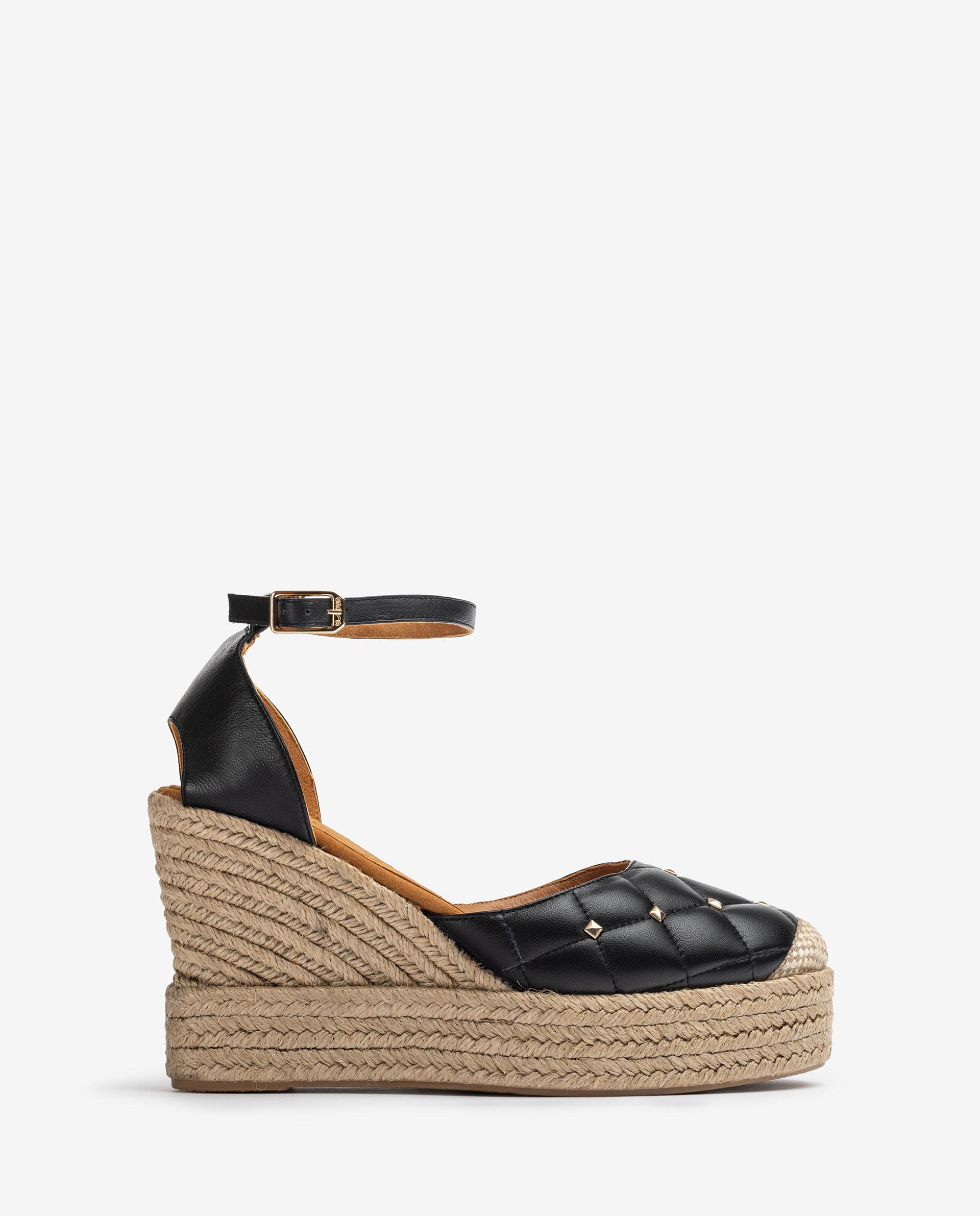 UNISA Quilted effect leather espadrille CIFE_NS 2