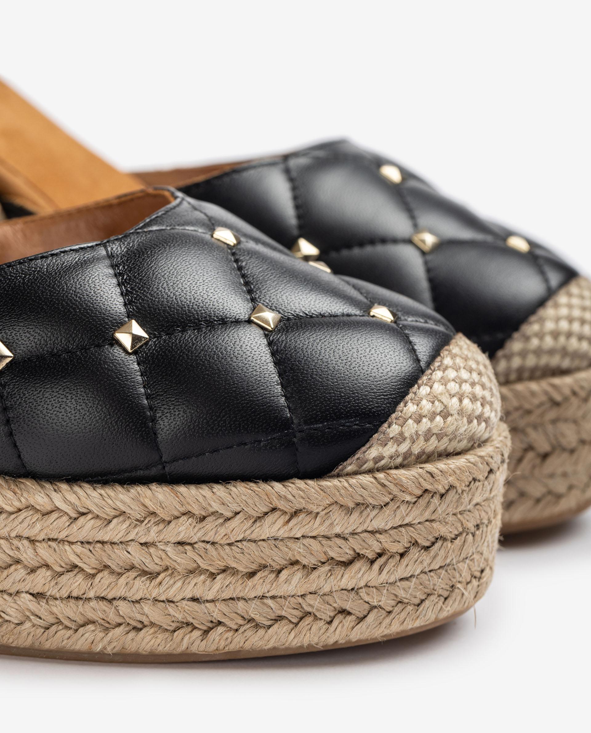 UNISA Quilted effect leather espadrille CIFE_NS 2