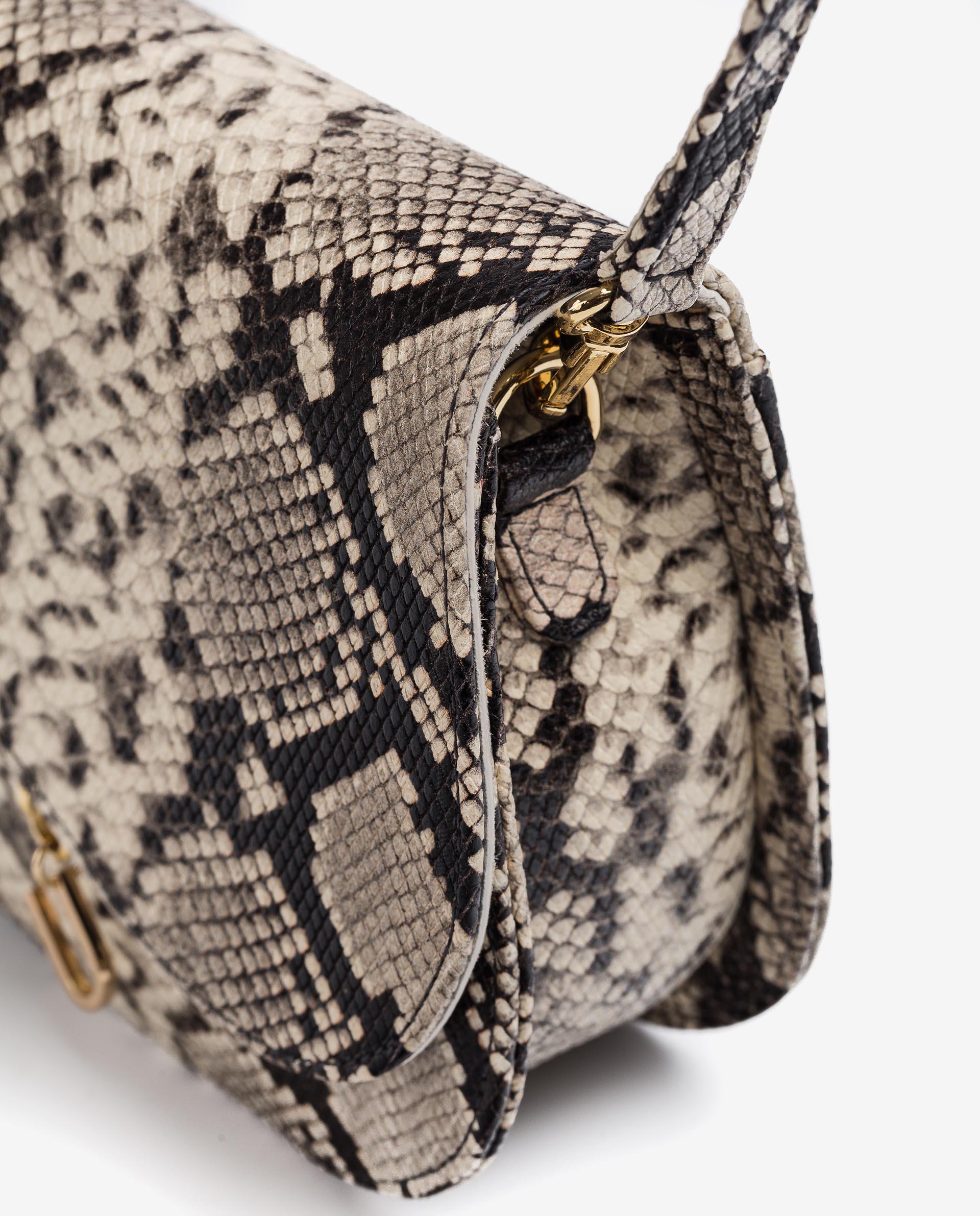 UNISA Snake leather effect handbag ZANIEL_VIP 2