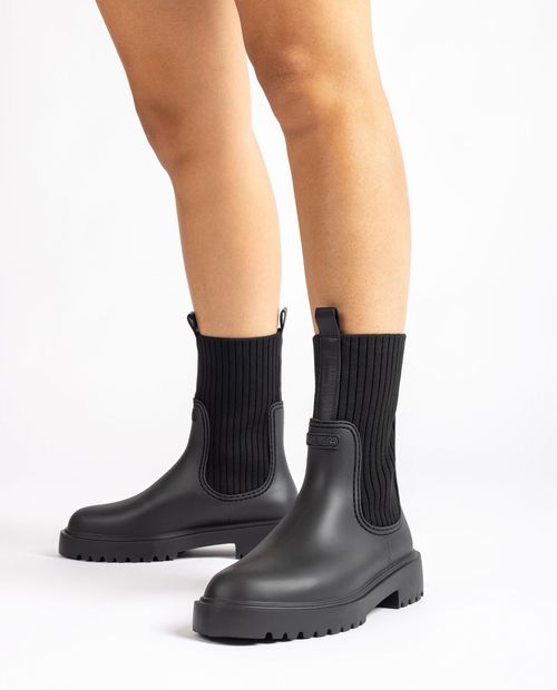 Unisa Ankle boots FEDA_RIB black