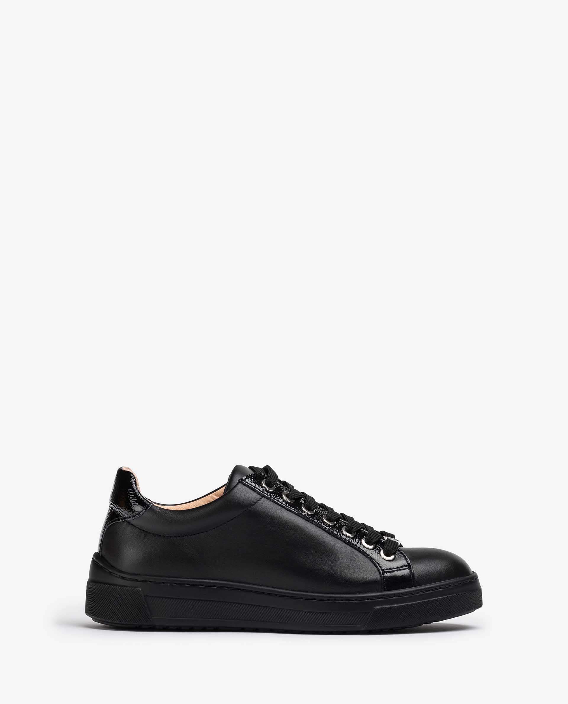 UNISA Contrast leather sneakers FRANCI_F21_NF_PCR 2