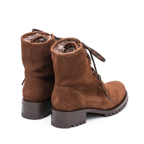 Booties Imul Kid suede tobaco woman winter-4