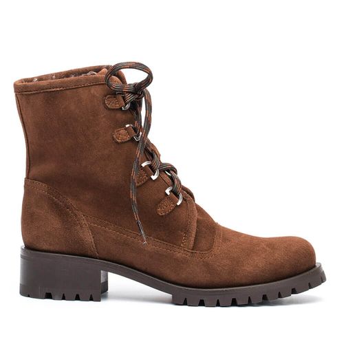 Booties Imul Kid suede tobaco woman winter