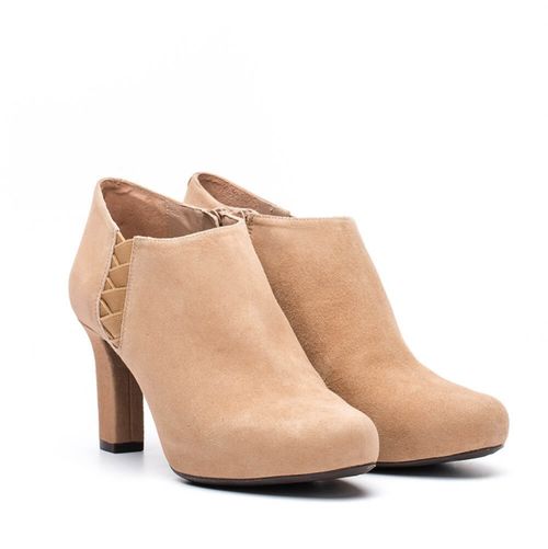 Ankle boots Nelas Kid suede barley woman winter-2