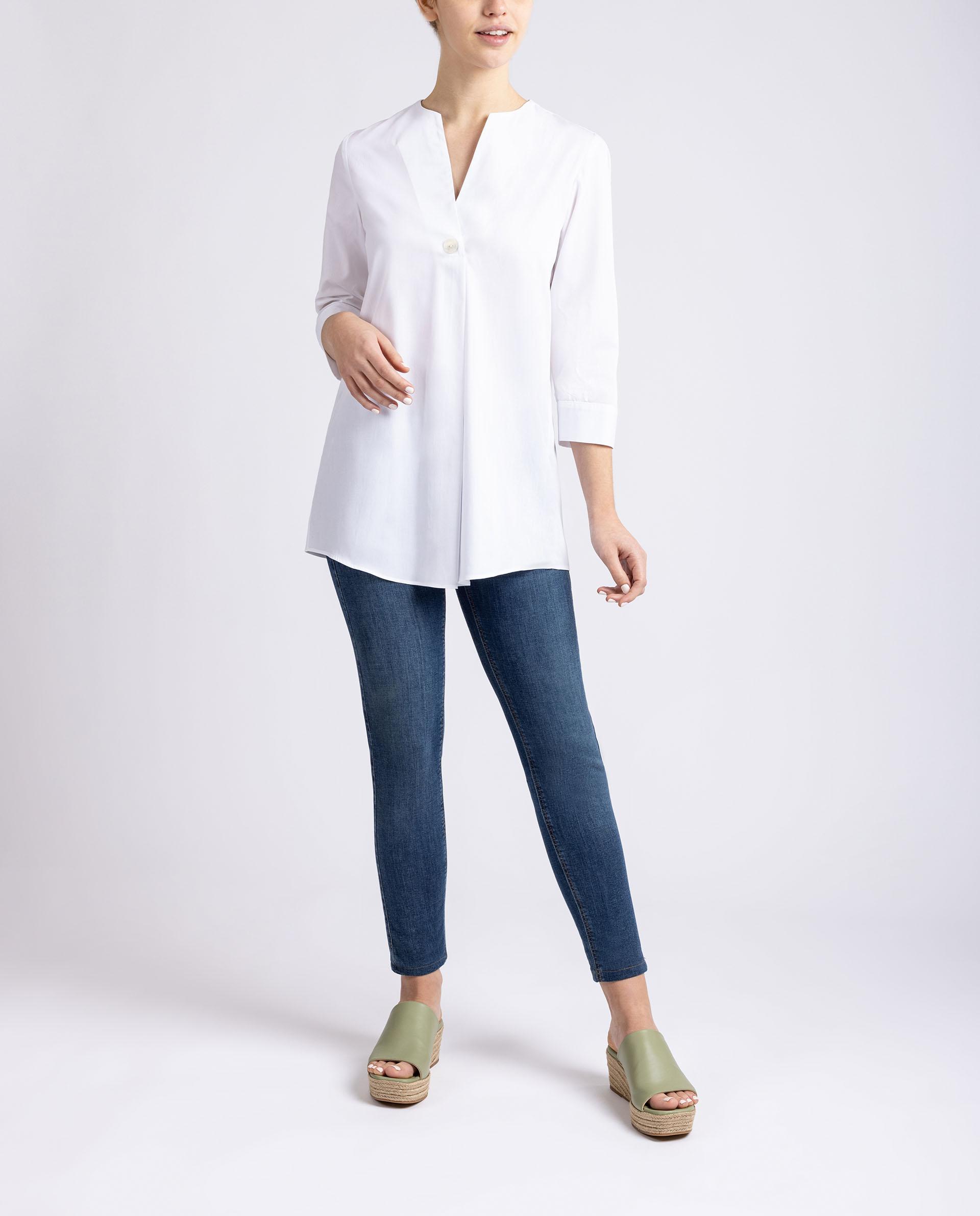 UNISA Organic cotton blouse R_FRANCIA Bronce 2