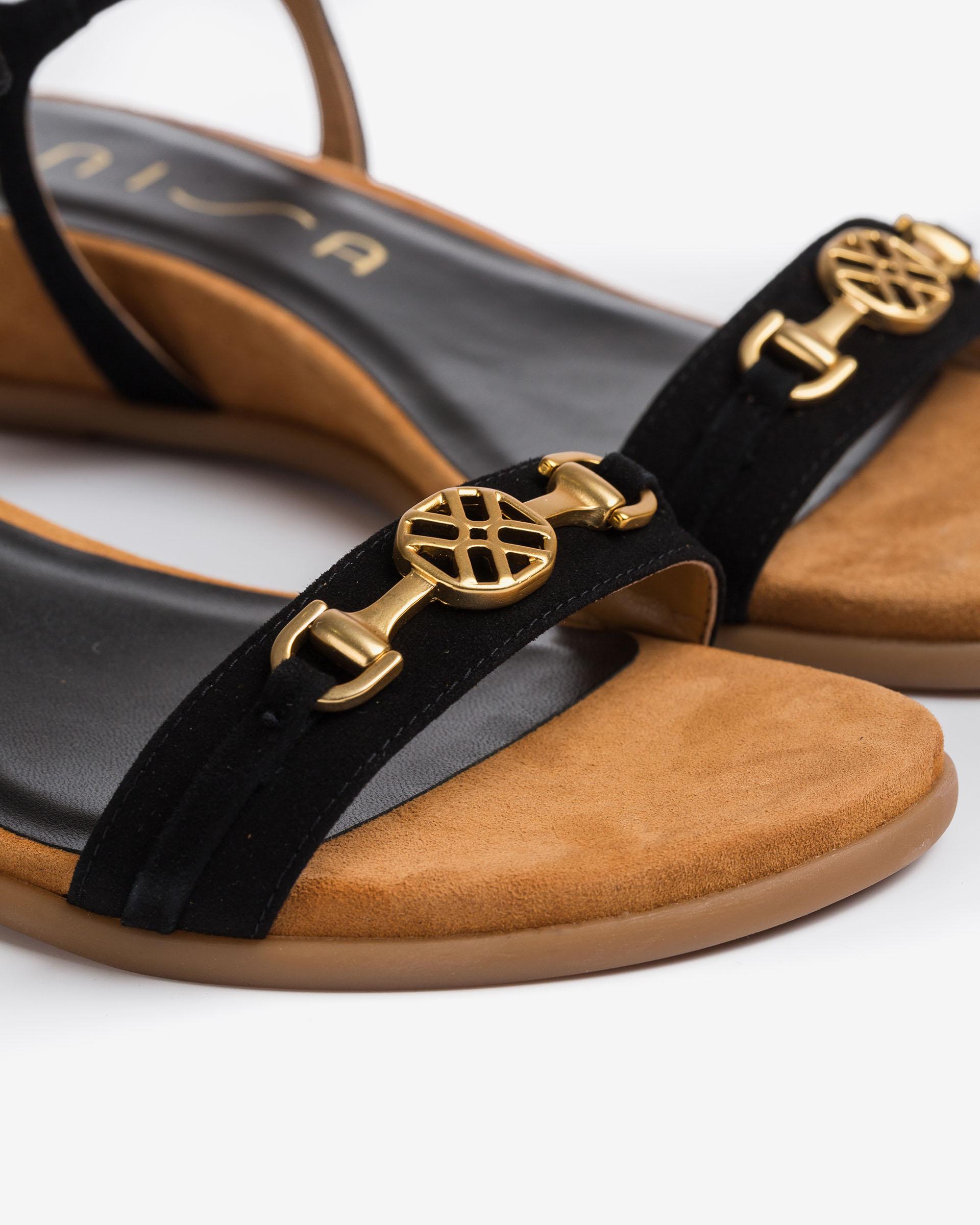 UNISA Thong sandals with monogram detail BENAFER_KS 2