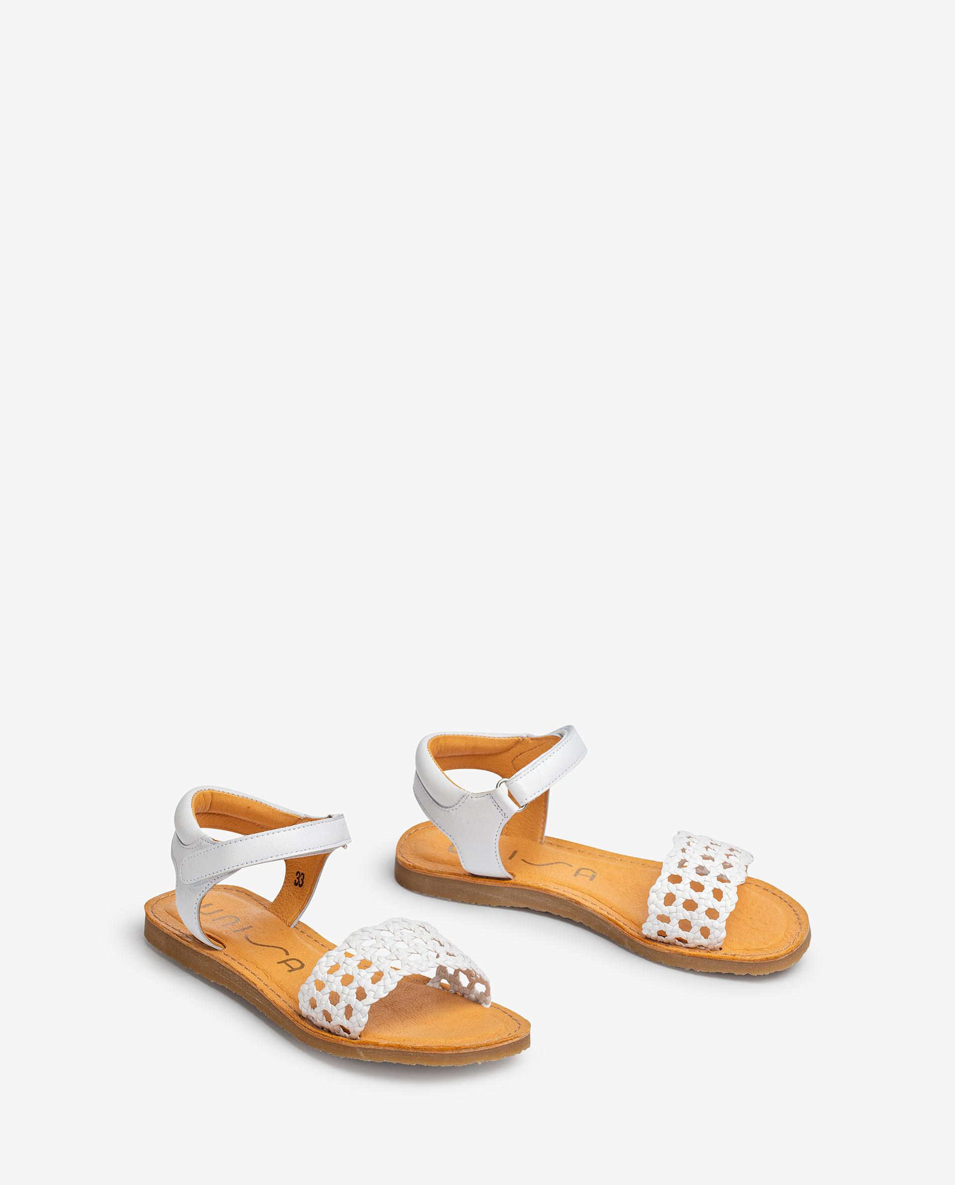UNISA Little girl´s braided sandals  GREMY_NT 2