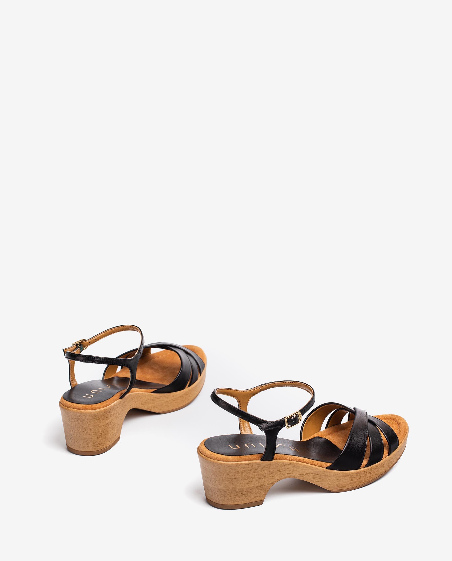 UNISA Leather strappy sandals INQUI_NA 2