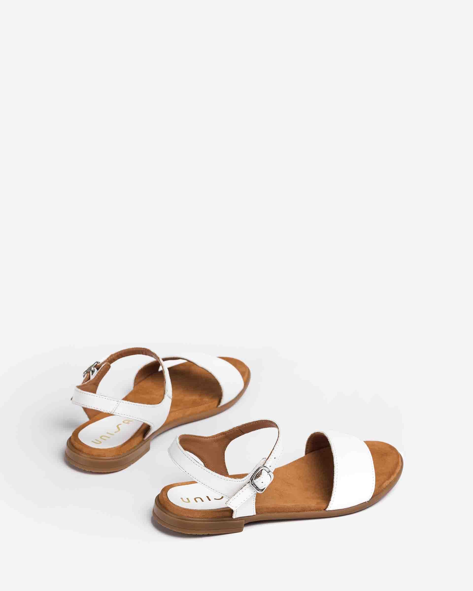 UNISA Little girl´s sandals fabric and leather contrast LIRITA_21_NT_CAN 2