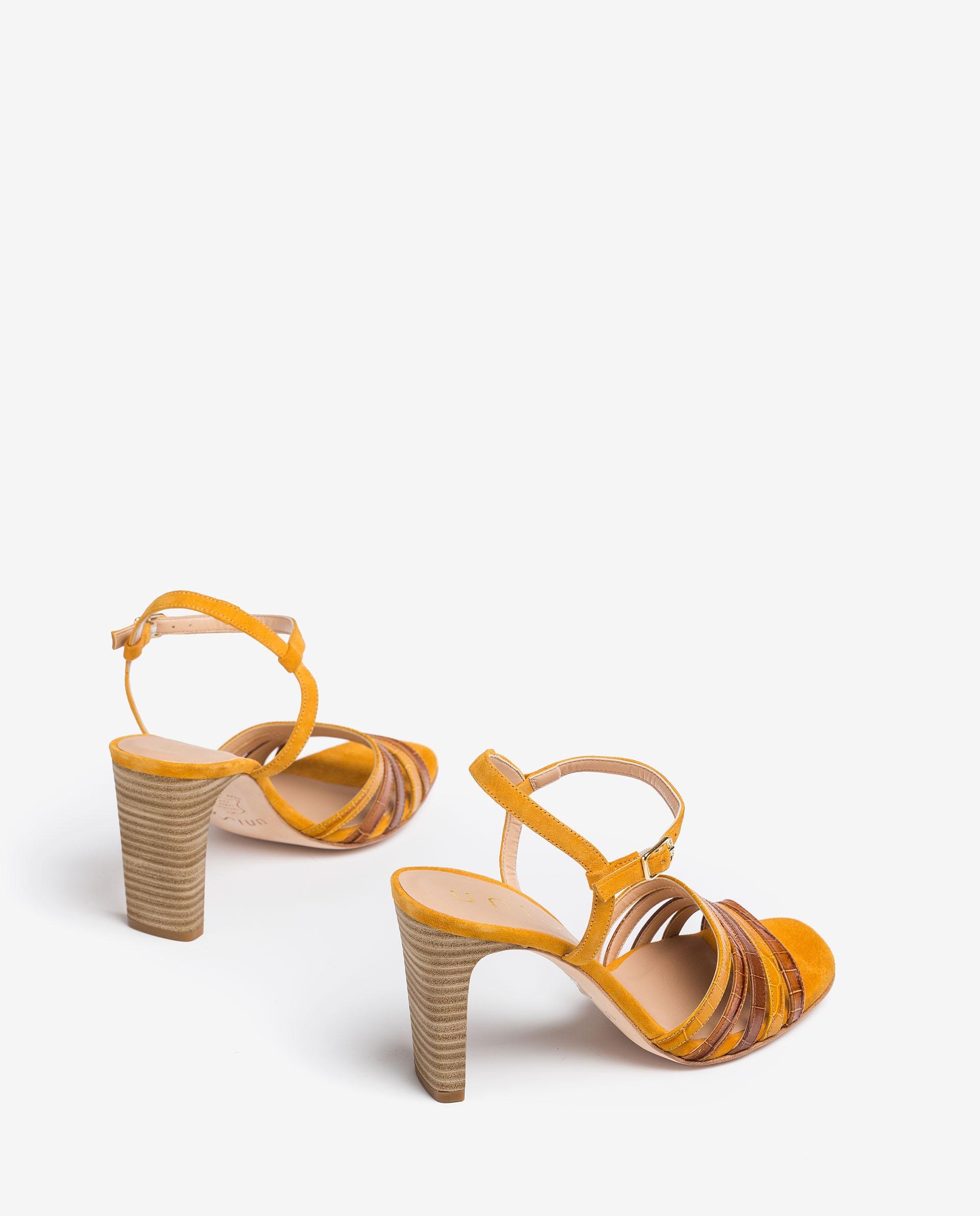 UNISA Contrast sandals with high heel SALDES_LAU_KS 2