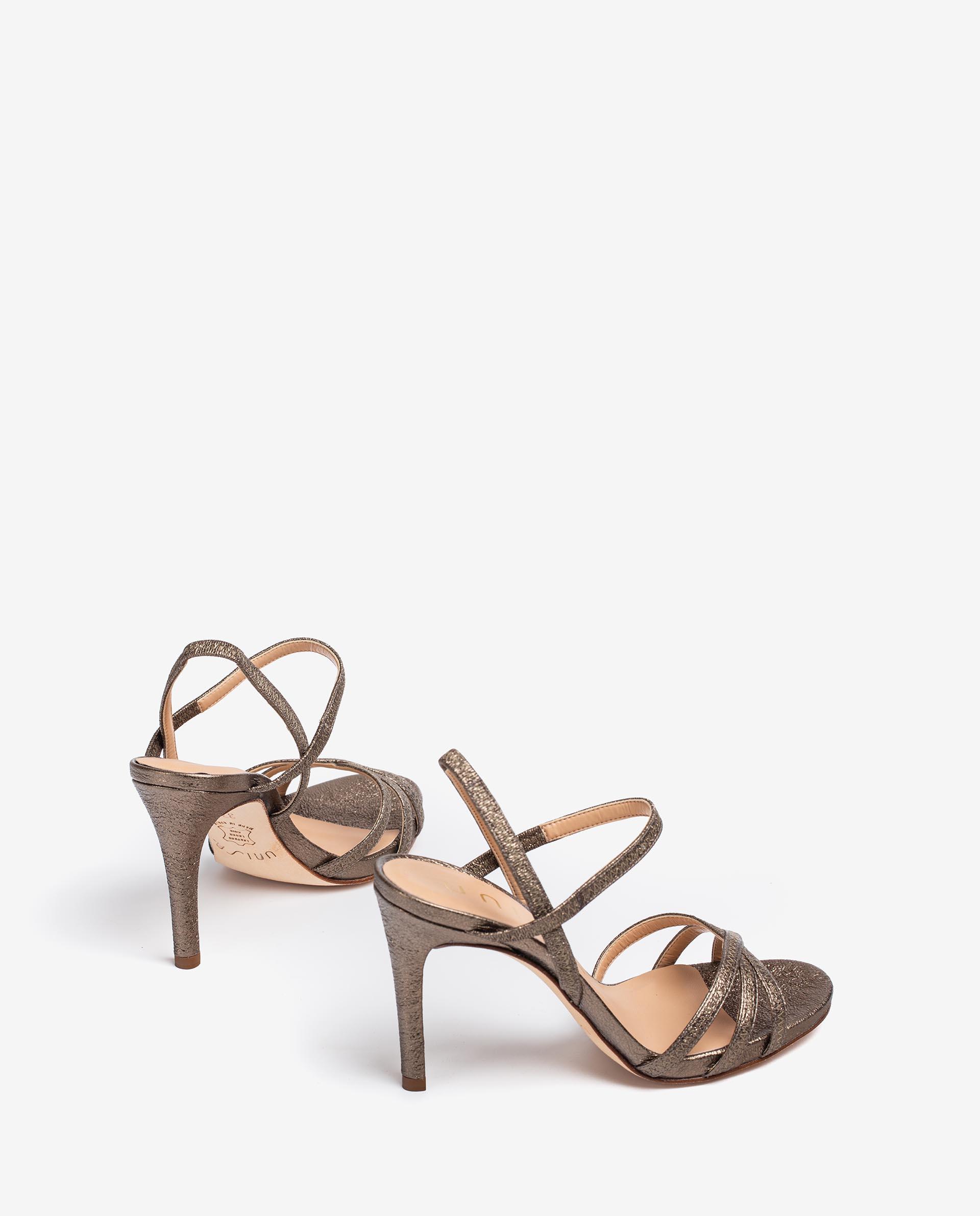 UNISA Shiny effect leather high heel sandals YAMALI_SE 2