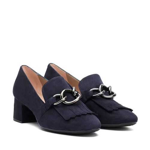 UNISA Chain trim kid suede loafer KIROLE_KS abyss 2