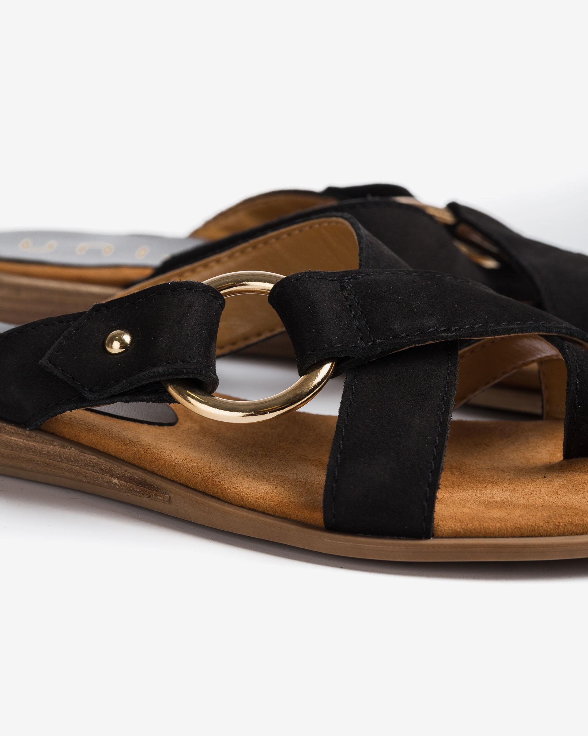 UNISA Sandals with metal detail ADRIEL_BLU 2
