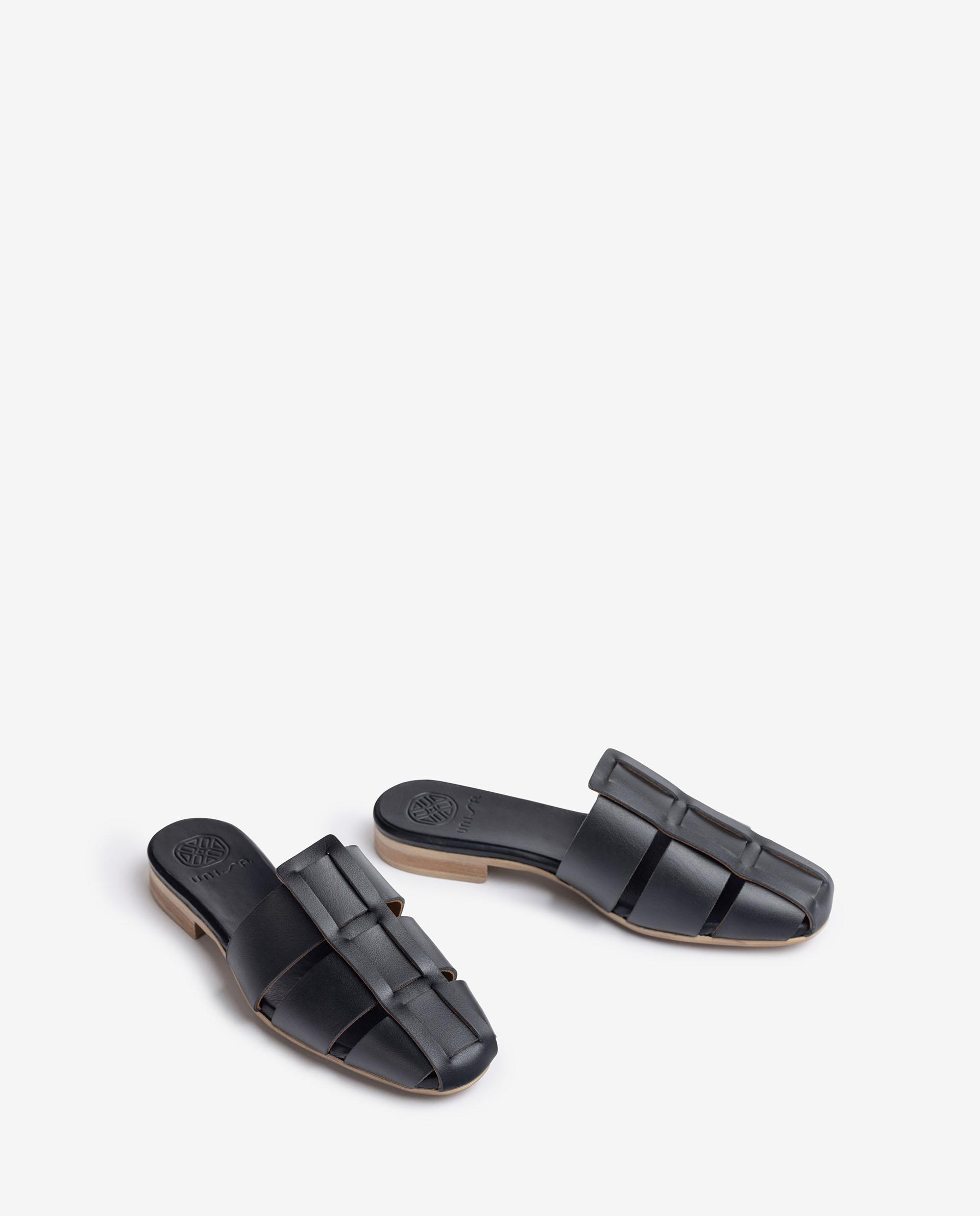 UNISA Perforated leather sandal DANCO_RAN 2