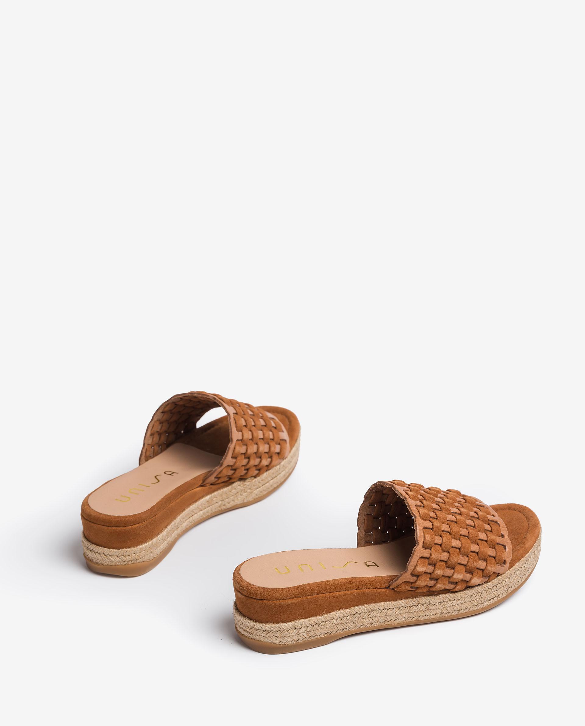 UNISA Leather and kid suede mules GALEGO_RAN_KS 2