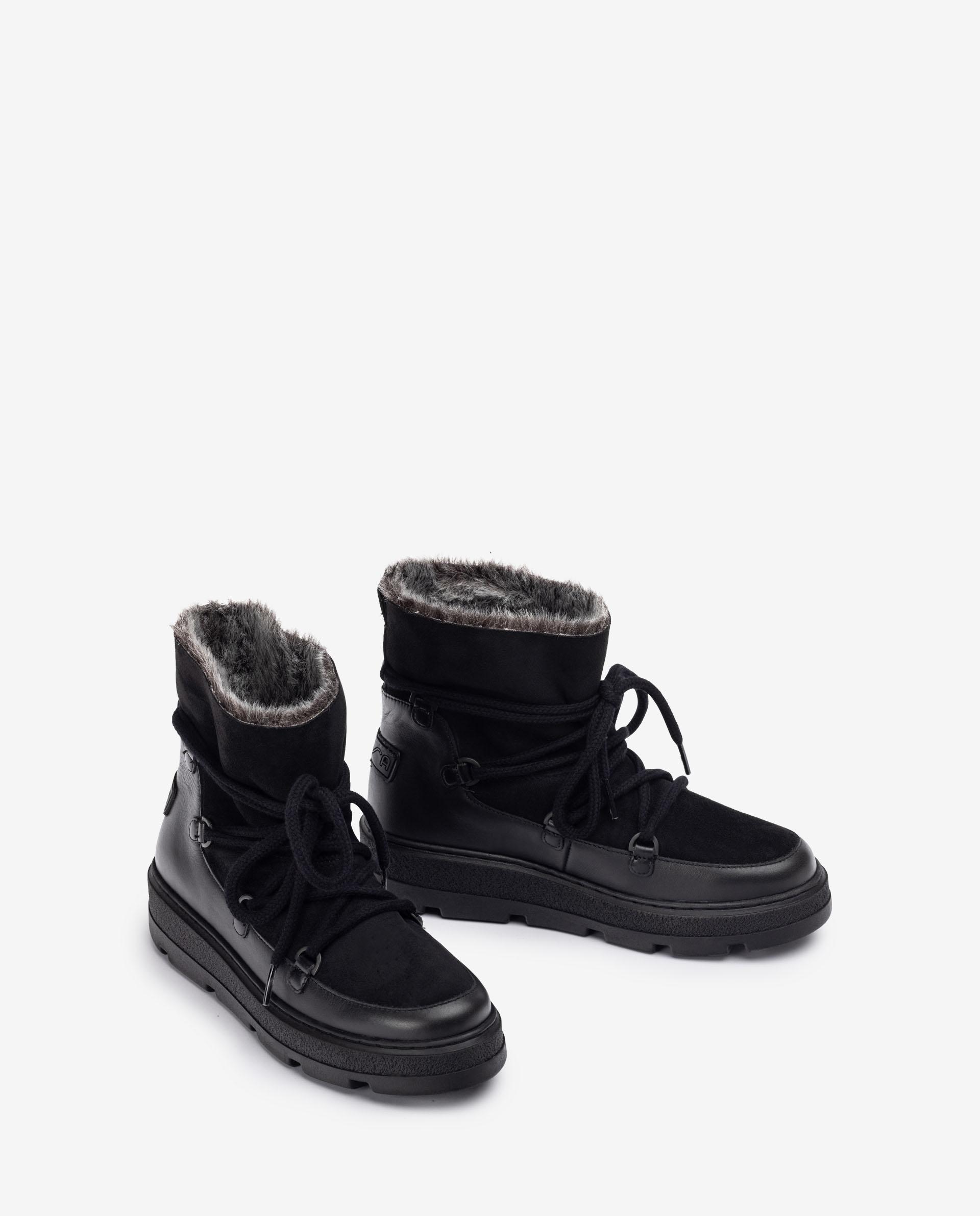 Unisa Ankle boots FROSTY_NF_VIK black