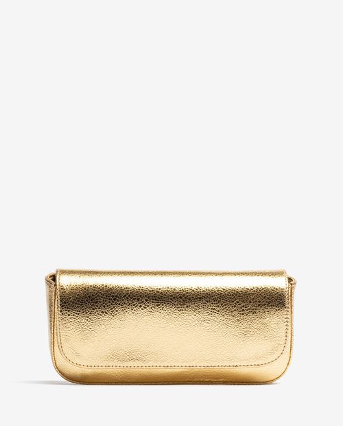 UNISA Shiny metallic party handbag ZDREAMIN_CRA Bronce 2
