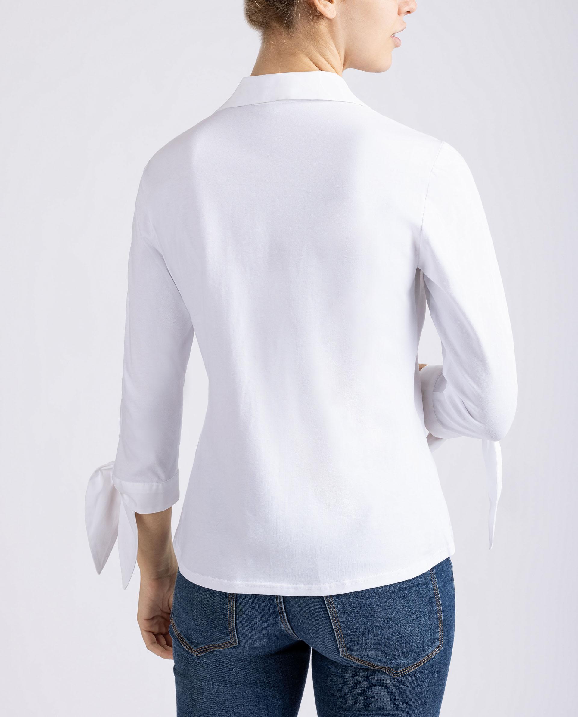 UNISA White cotton shirt R_ARIANA Bronce 2