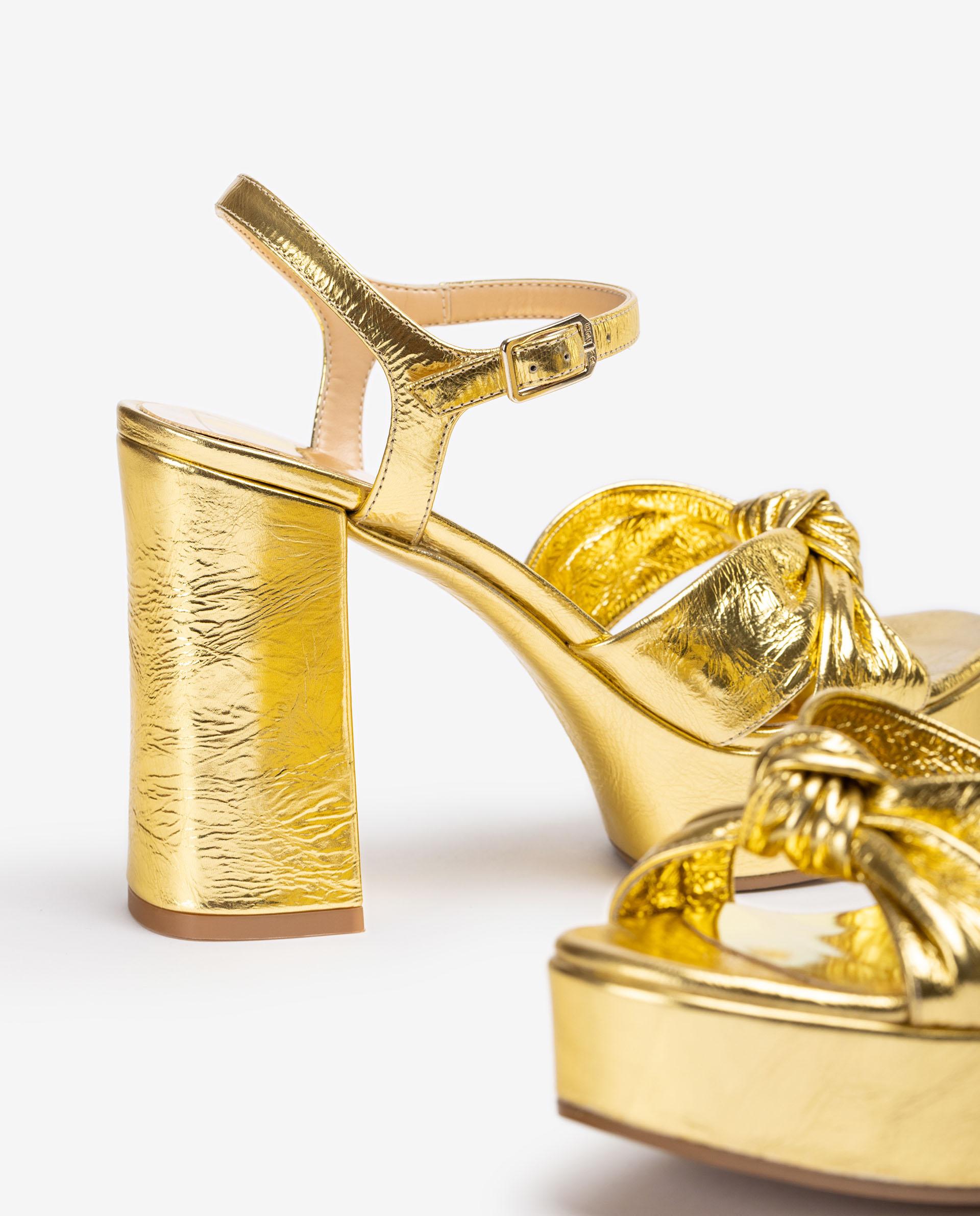 Unisa Unisa by Cherubina | Heeled Sandals and Party Shoes VIVIEN_MER gold