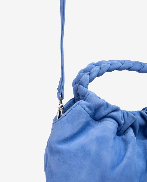 UNISA Handbag with braided handles ZAMELI_KS Bronce 2