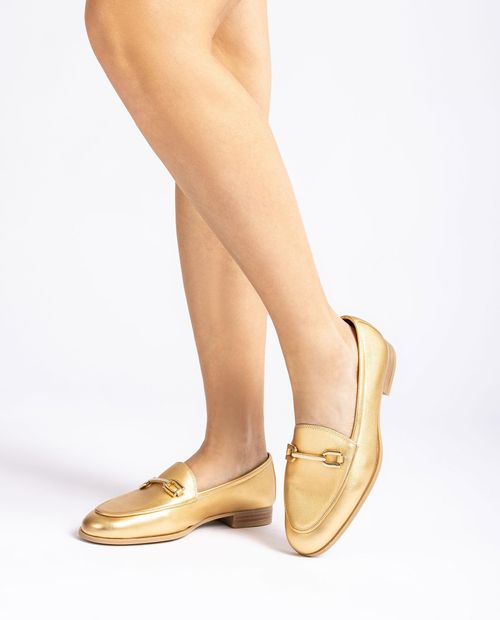 Unisa Loafers DALCY_23_LMT golden
