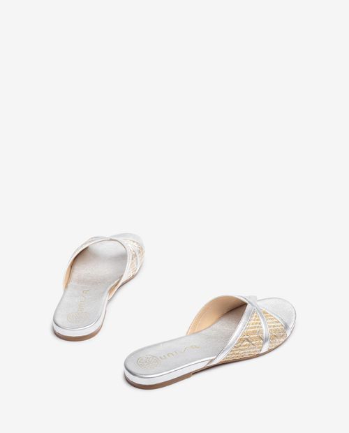 Unisa Toe post sandals CHENEY_YU silver